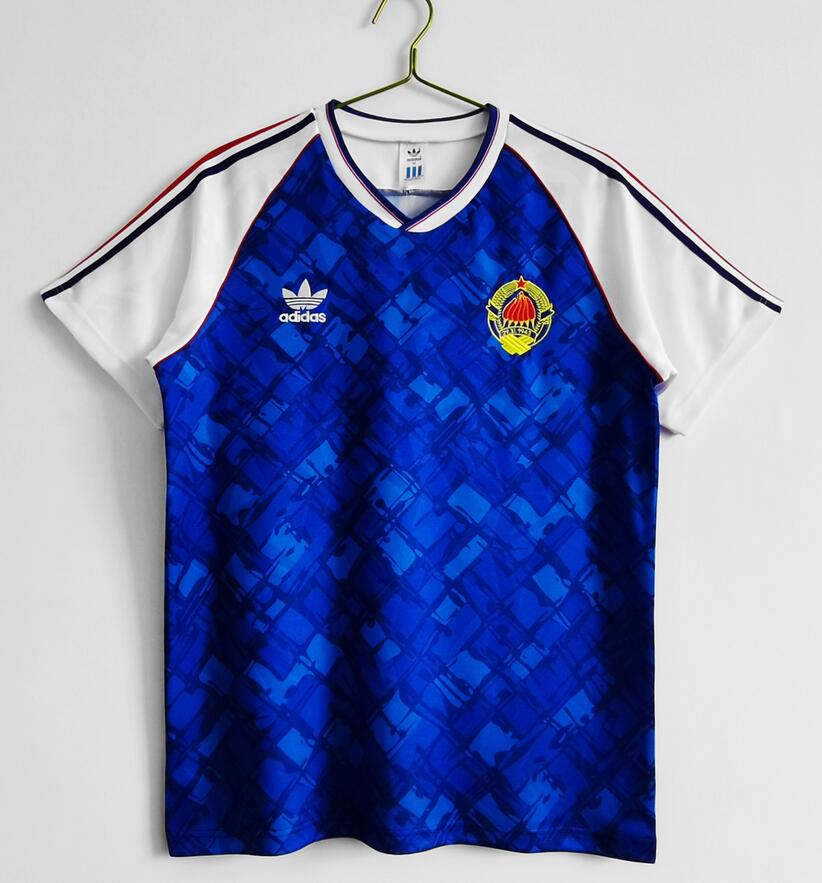 1992 Yugoslavia Retro Home Kit Soccer Jersey